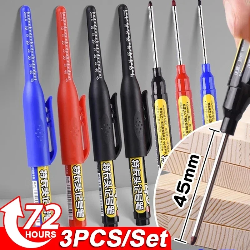 Woodworking Drills - Многофункциональные водостойкие маркеры с длинным наконечником