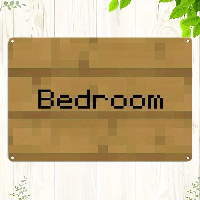 Woodworking Room - Винтажная табличка для спальни в стиле