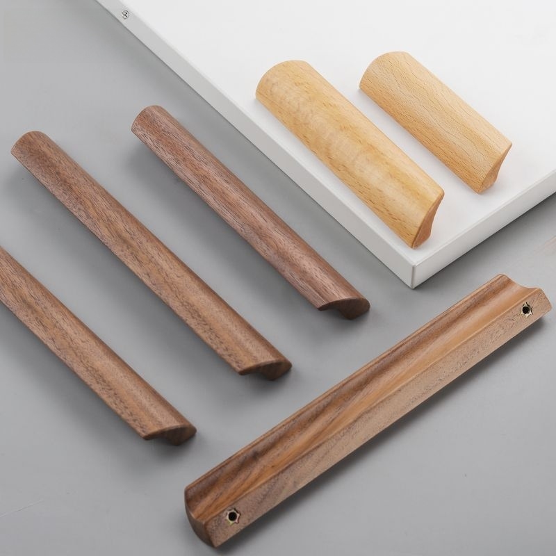 Zen Woodworking - Минималистичные ручки-скобы из массива дерева в