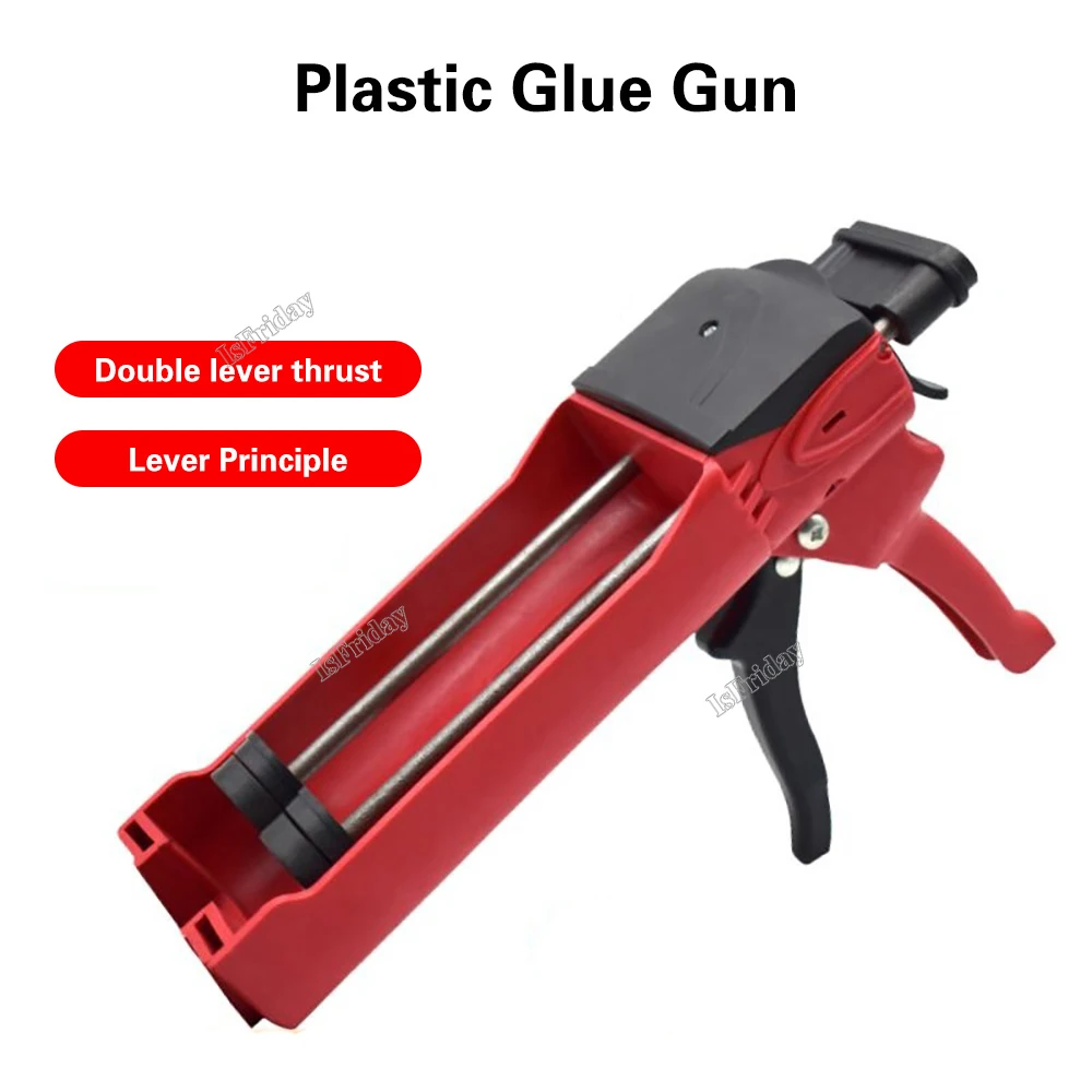 Woodworking Glue Applicator - 400 мл стальной двухкомпонентный картриджный пистолет-аппликатор