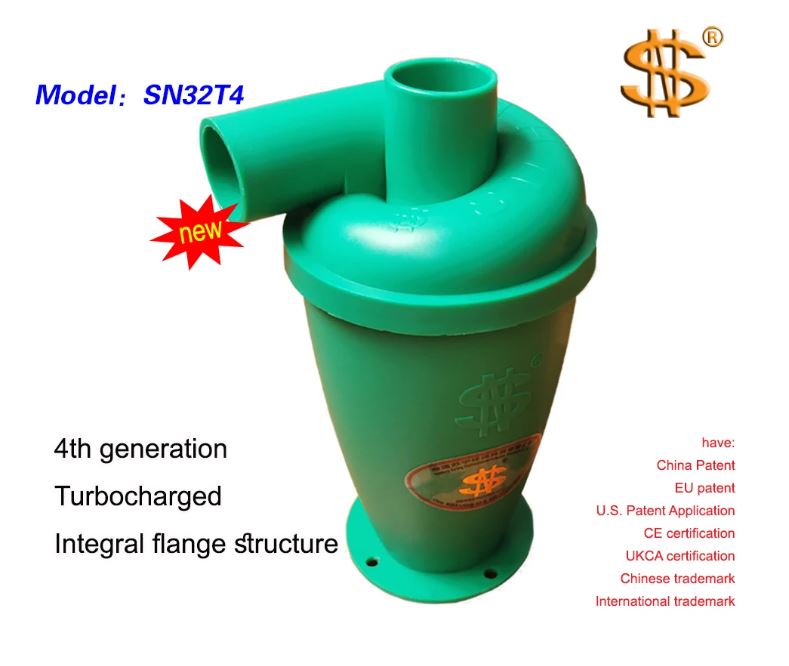 Woodworking Dust Collector - Промышленный циклонный пылесборник SN32T4, используемый в