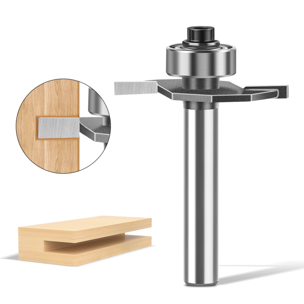 Woodworking Groove - Фреза для фрезерного станка с шарикоподшипником,
