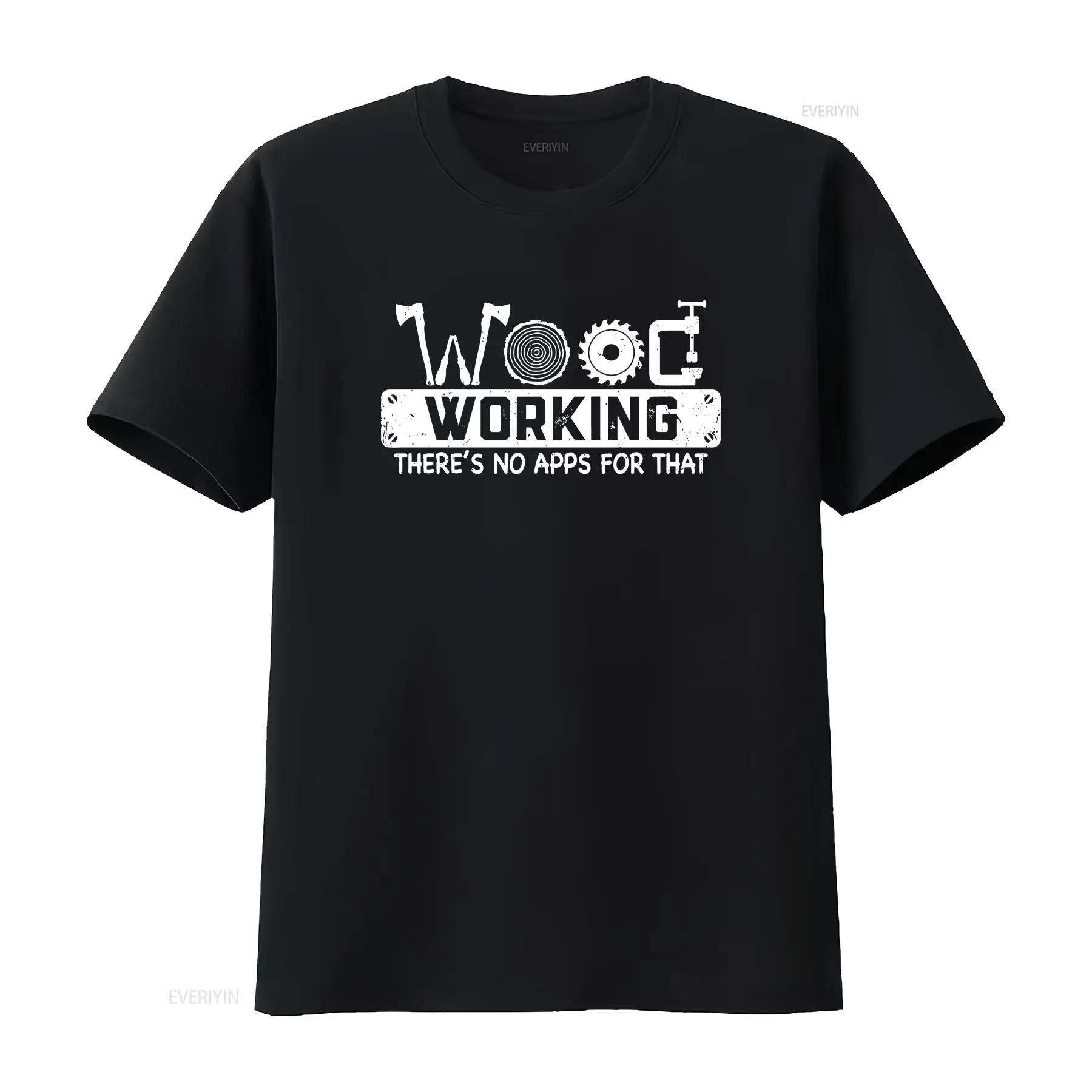 Woodworking Apps - Деревообработка, нет приложения для этой футболки,