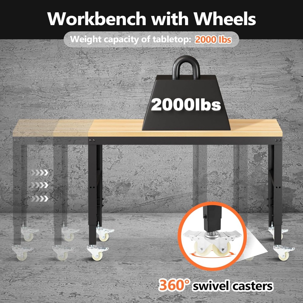 Регулируемый верстак, сверхмощ – обзор и цена Workbench Woodworking