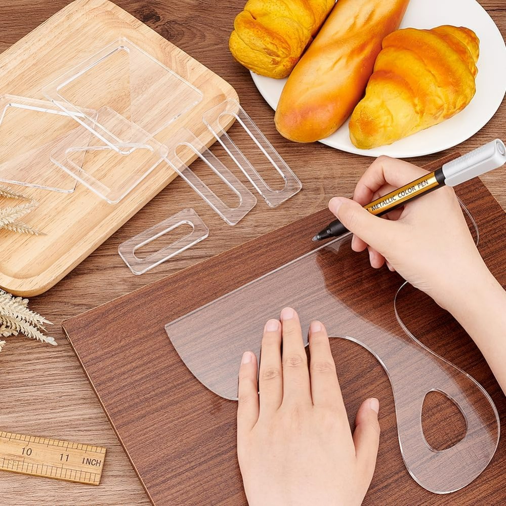 7 шт., шаблон для мясных издел – обзор и цена Woodworking Groove
