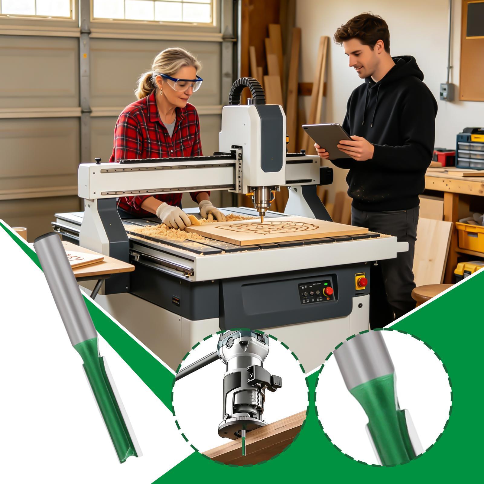 Фреза прямая с хвостовиком 8 м – обзор и цена Woodworking Groove