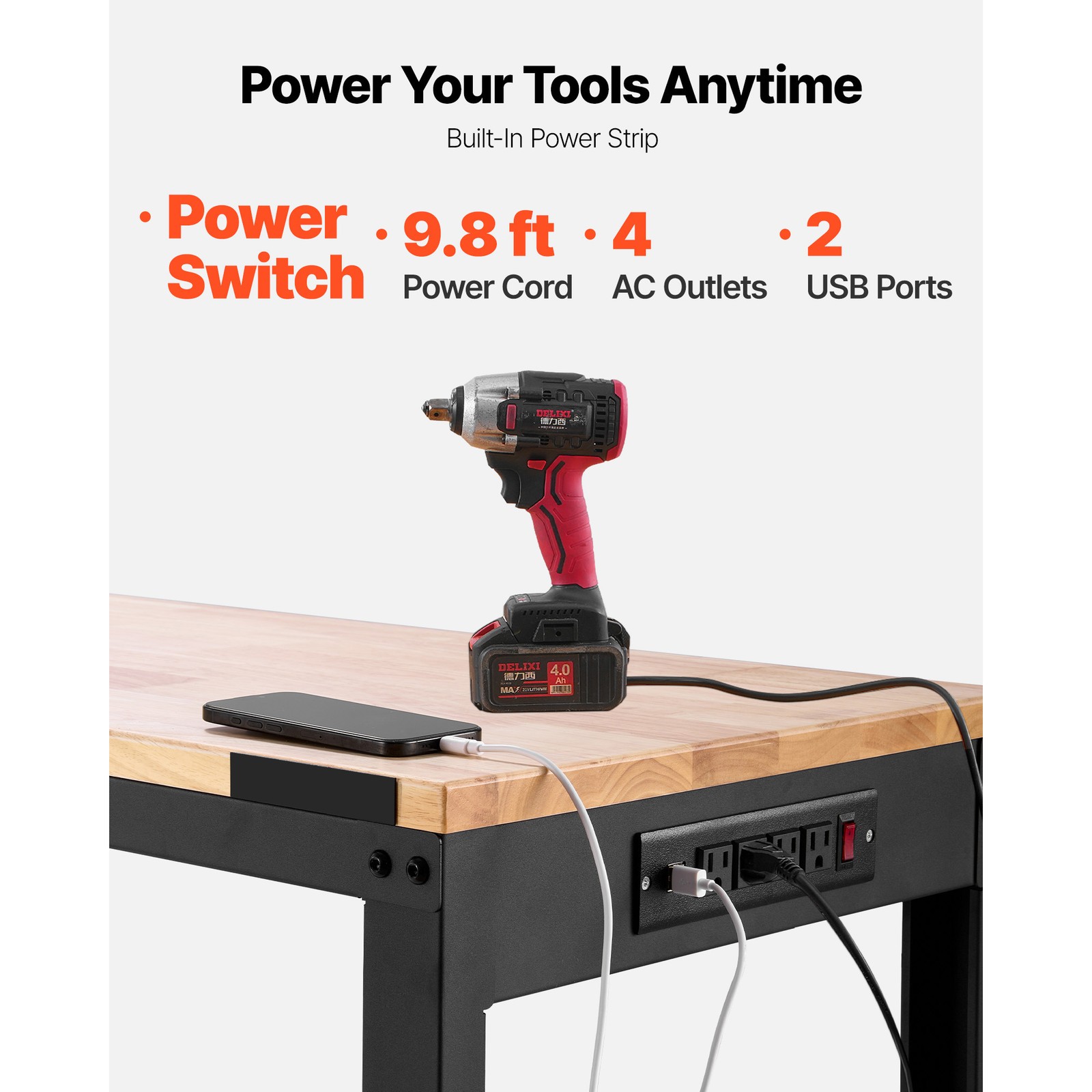 Рабочий стол с регулируемой вы – обзор и цена Workbench Woodworking