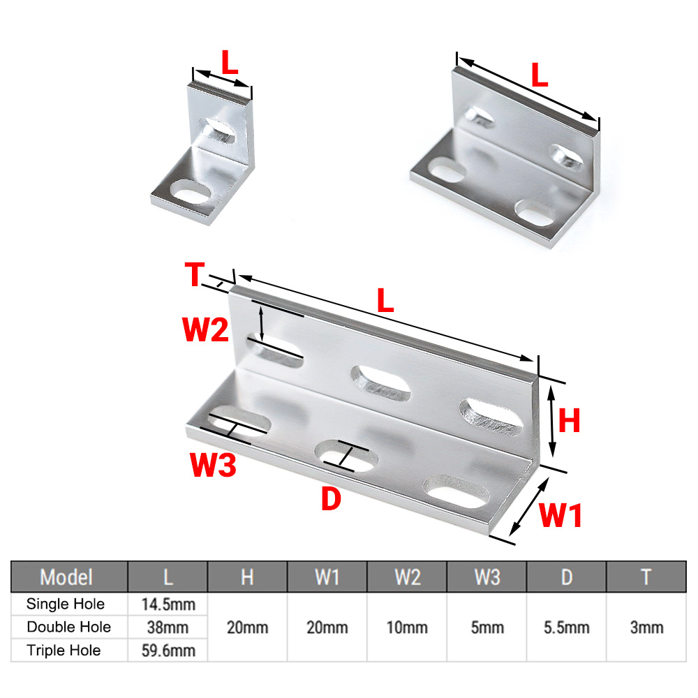 10 шт./лот Openbuilds одиночны – обзор и цена Woodworking Joint Types