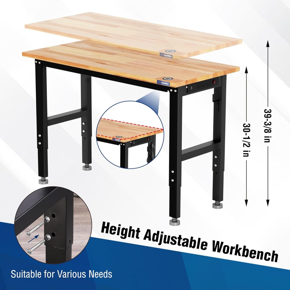 Гаражный верстак, регулируемый – обзор и цена Workbench Woodworking